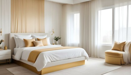 Photo interior modern design room 3d illustration