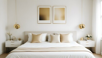 Photo interior modern design room 3d illustration