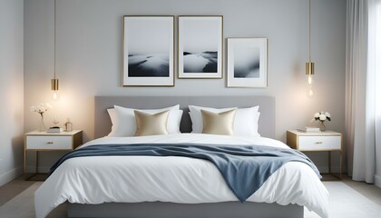 Photo interior modern design room 3d illustration