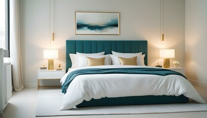 Photo interior modern design room 3d illustration