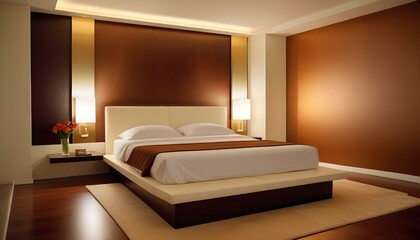 Photo interior modern design room 3d illustration