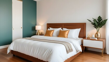 Photo interior modern design room 3d illustration