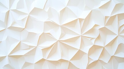 A captivating white textured paper backdrop featuring intricate folds and patterns, perfect for modern designs and creative projects.