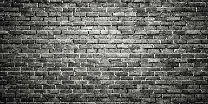 Fototapeta Monochrome textured brick wall background