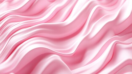 Fototapeta premium Abstract Pink Fabric Waves