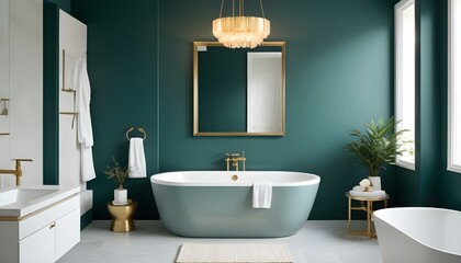 Photo interior modern design room 3d illustration