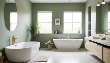 Photo interior modern design room 3d illustration