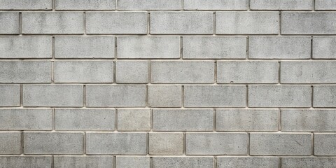 Clean and minimalist cinder block wall texture background for design projects