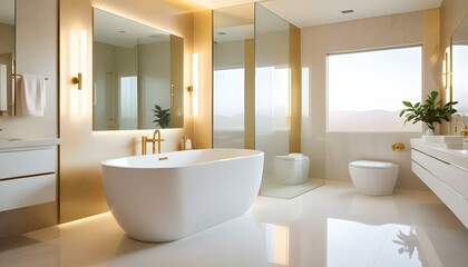 Photo interior modern design room 3d illustration