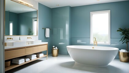 Photo interior modern design room 3d illustration