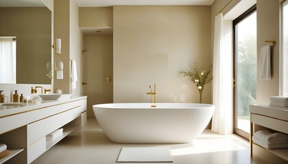 Photo interior modern design room 3d illustration