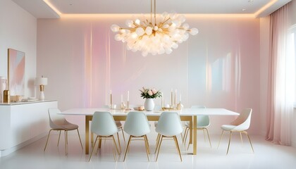 Photo interior modern design room 3d illustration