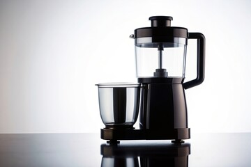 juicer, vitamin, diet, health, home appliance, nutrition, fresh, healthy lifestyle, fruits,juice mixer, isolated, Silhouette of a juice mixer isolated on a white background
