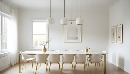 Fototapeta premium Photo interior modern design room 3d illustration