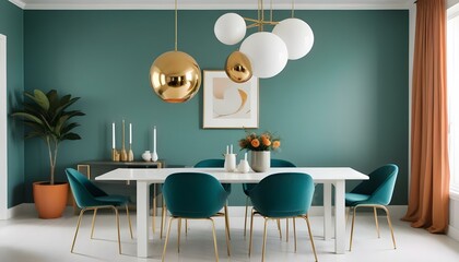 Photo interior modern design room 3d illustration