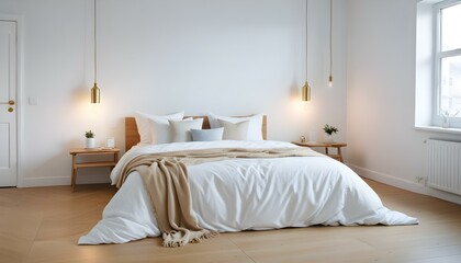 Fototapeta premium Photo interior modern design room 3d illustration