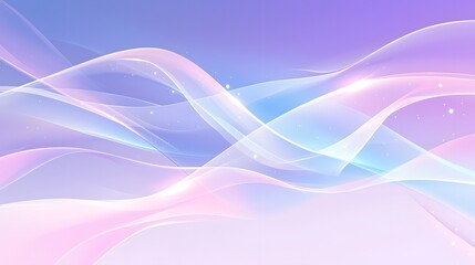 Abstract background with waves. Trendy contemporary wavy art background. Blue, white, pink  and violet colors shining waves and lines for card, wallperer, background.
