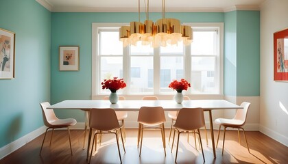 Fototapeta premium Photo interior modern design room 3d illustration