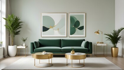 Photo interior modern design room 3d illustration