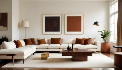 Photo interior modern design room 3d illustration