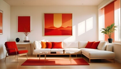 Photo interior modern design room 3d illustration