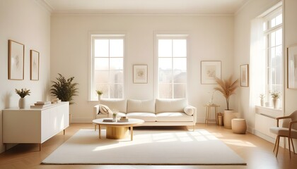 Fototapeta premium Photo interior modern design room 3d illustration