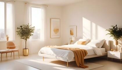 Photo interior modern design room 3d illustration