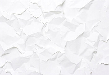Obraz premium Design space Solid texture of white paper is crumpled. Background for various purposes.