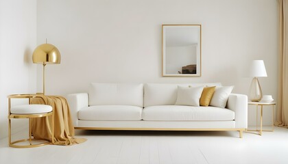 Obraz premium Photo interior modern design room 3d illustration