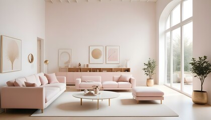 Photo interior modern design room 3d illustration