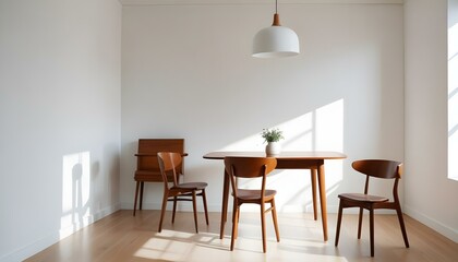 Fototapeta premium Photo interior modern design room 3d illustration