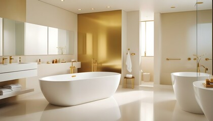 Photo interior modern design room 3d illustration