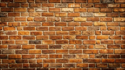 Obraz premium Rustic brown brick wall background texture
