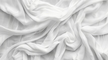 Obraz premium White canvas texture background