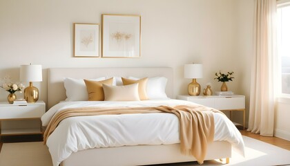 Fototapeta premium Photo interior modern design room 3d illustration