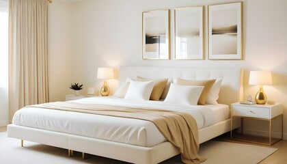 Photo interior modern design room 3d illustration