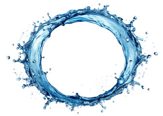 Fototapeta premium Dynamic Circle Water Splash