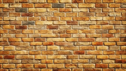 Fototapeta premium Seamless vintage sandstone brick wall texture overlay with rustic charm
