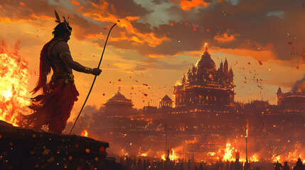 fire and dussehra