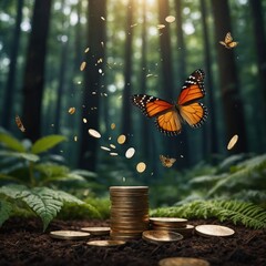 money, coin, currency, coins, finance, business, cash, bank, euro, wealth, banking, change, penny, savings, metal, gold, stack, silver, investment, financial, pile, dollar, heap, treasure, finances