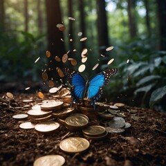 money, coin, currency, coins, finance, business, cash, bank, euro, wealth, banking, change, penny, savings, metal, gold, stack, silver, investment, financial, pile, dollar, heap, treasure, finances