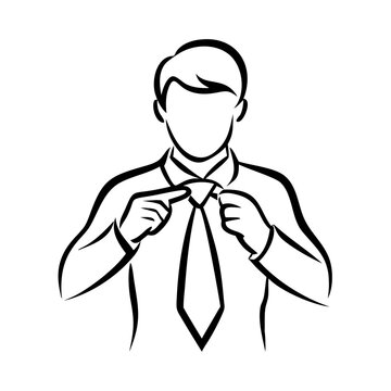 Tie clip art preview