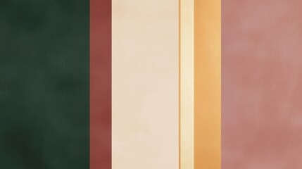 Naklejka premium Modern and stylish background with a minimalist aesthetic, featuring vertical stripes in a palette of warm and earthy tones, creating a sense of balance and harmony