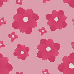 Floral abstract pattern, cute trendy flower pattern for everyday use, pattern with simple and pretty small flowers