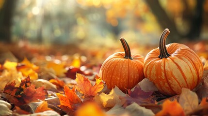 Naklejka premium first day of fall concept 
