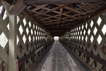 Covered bridge northeast Alabama.