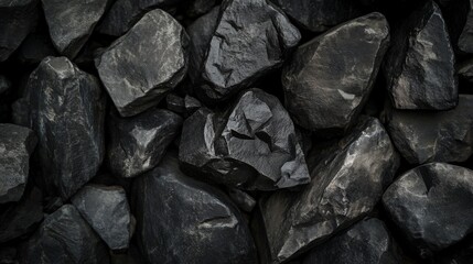 Dark Textured Stones Background