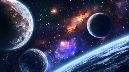 Obraz premium Cosmic Wonders