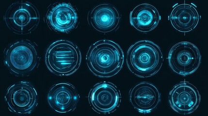 Futuristic Tech Interface Design