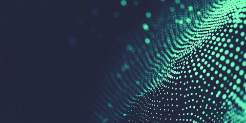 Abstract halftone background with grungy dots, cyberpunk elements backdrop with copy space for presentation background, print, web, banner